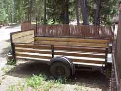 Side view of the trailer.